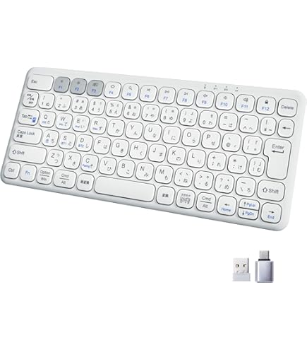 Amazon.co.jp: Ajazz 308i ブルートゥース タブレット用キーボード