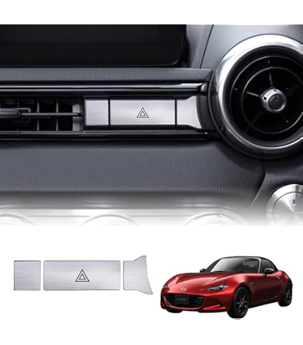 Amazon | 【 青天井研究所 】エアコンメッキベゼル（メッキ調） マツダ