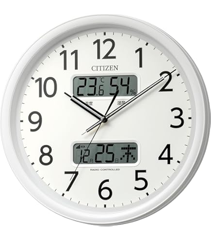 Amazon.co.jp: セイコー クロック 掛け時計 オフィスタイプ 電波
