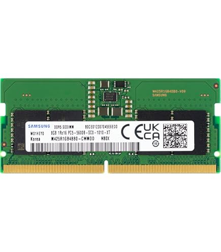 Amazon.co.jp: Samsung 8GB DDR5 4800MHz PC5-38400 SODIMM ノート