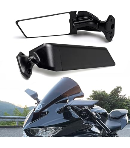 Amazon | TCKMOTO CNC 回転式ステルスミラー リアビューミラー ホンダ