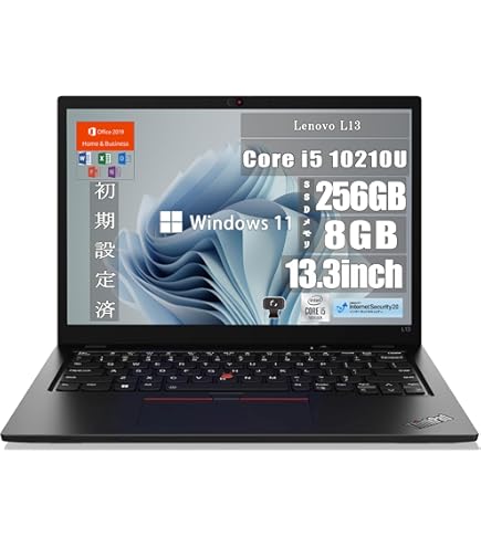 Amazon.co.jp: 【整備済み品】 レノボ ThinkPad L13 第10世代Core i5