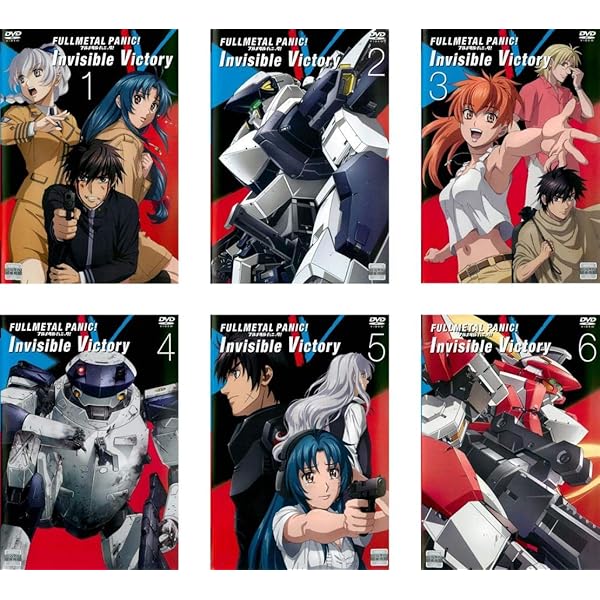 フルメタル・パニック?ふもっふ 全6巻セット 初回限定生産 全巻