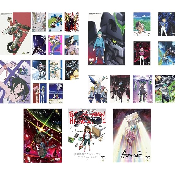 Amazon.co.jp: 交響詩篇エウレカセブン [レンタル落ち] (全13巻