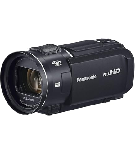 Amazon | パナソニック HDビデオカメラ V360MS 16GB 高倍率90倍ズーム