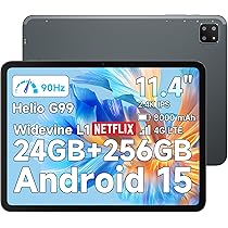 Amazon.co.jp: 【2.4K IPS 11.4インチ タブレットWi-Fi/SIM通話モデル