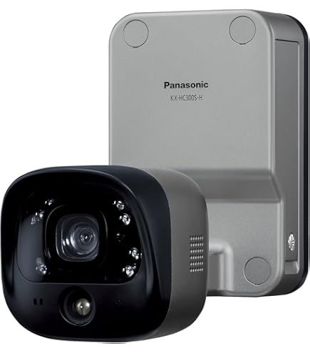 Amazon.co.jp: パナソニック 屋外バッテリーカメラキット KX-HC300SK-H