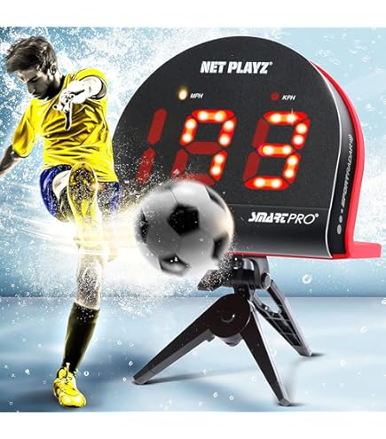 Amazon | サッカーレーダー スピードセンサー トレーニング機器