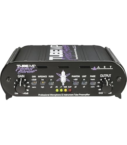 Amazon.co.jp: ART TUBE MP STUDIO V3 チューブプリアンプ 正規輸入品