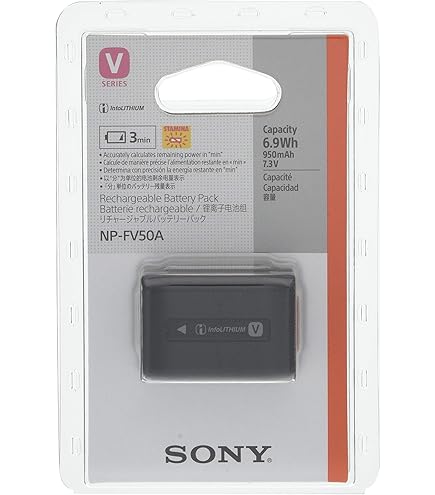 Amazon.co.jp: Sony (Overseas Model) NP-FV100 (CE) (Rechargeable