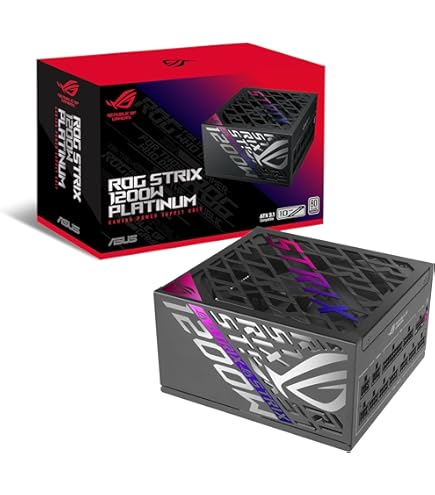 Amazon | ASUS ROG Thor 1000W Titanium III 電源ユニット 特許取得済