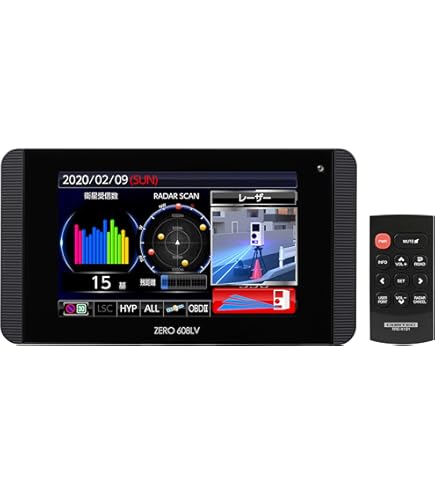 Amazon | コムテック レーダー探知機 ZERO 903VS 無料データ更新 移動