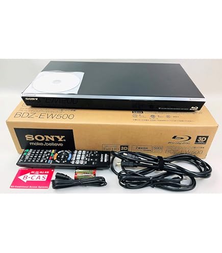 Amazon | SONY 500GB 2チューナー ブルーレイレコーダー BDZ-AT700