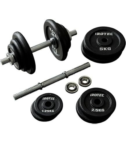 Amazon | IROTEC(アイロテック) アイアンプレート 5KG / ダンベル