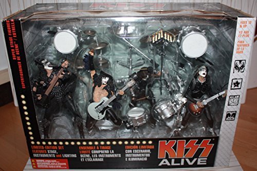 McFarlane Toys KISS ALIVE Deluxe Boxed Set Action Figures | Amazon