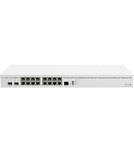 Amazon.com: Mikrotik CCR2004-16G-2S+ 16x Gigabit Ethernet Ports
