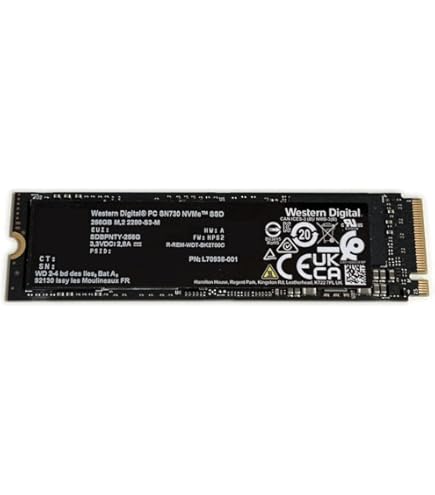 Amazon.com: WD SN730 (SDBQNTY-256G) 256GB M.2 2280 PCIe NVMe