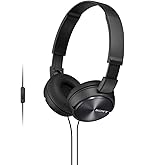 Amazon.com: Sony ZX Series Wired On-Ear Headphones, Black MDR