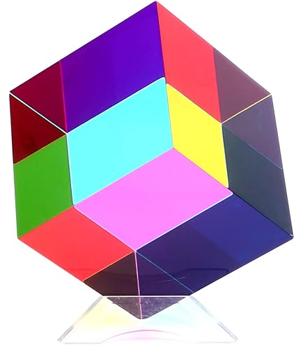 Amazon.com: ZhuoChiMall CMY Color Cube, 1.6 inch (40mm) CMYcube
