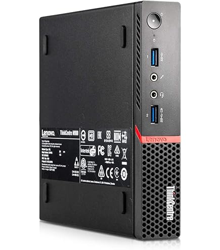 Amazon.com: Lenovo ThinkCentre M920Q Tiny Desktop Computer, Intel