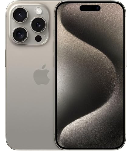 Amazon.com: Apple iPhone 15 Pro, 256GB, Natural Titanium - Verizon