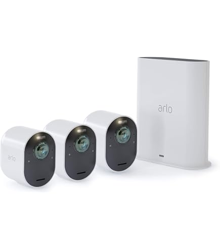 Amazon.com : Arlo Ultra - 4K UHD Wire-Free Security 3 Camera