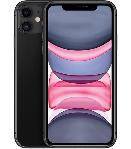 Apple iPhone 11, 128GB, Black - Fully Unlocked (Renewed) : Amazon