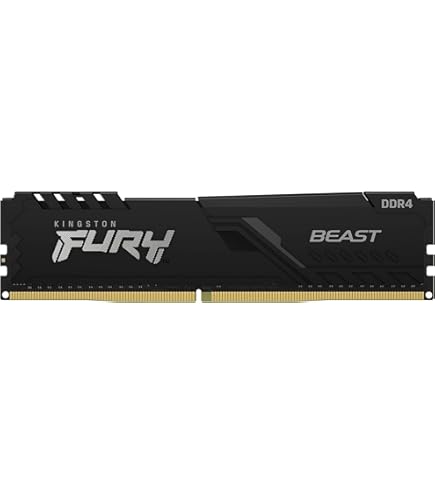 Kingston Fury Beast 8GB 3200MHz DDR4 CL16 Desktop Memory Single
