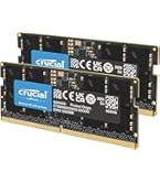 Crucial 64GB DDR5 RAM Kit (2x32GB), 4800MHz CL40 Laptop Memory