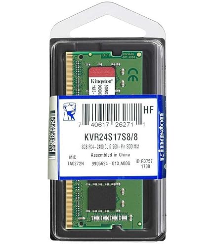 Kingston Technology (KVR24S17D8/16) ValueRAM 16GB 2400Mhz DDR4 Non