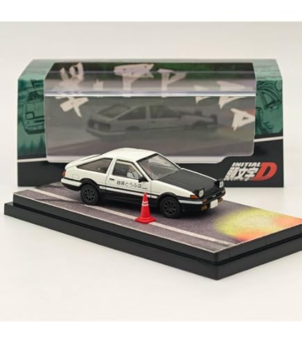 Amazon.com: Kyosho 1/64 Initial D Cartoon Style Painting Edition