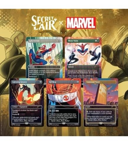 Amazon.com: Magic the Gathering Secret Lair x Marvel's Storm - Non