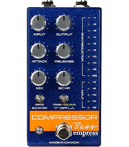 Amazon.com: Darkglass Hyper Luminal Bass Compressor Pedal w/Gain