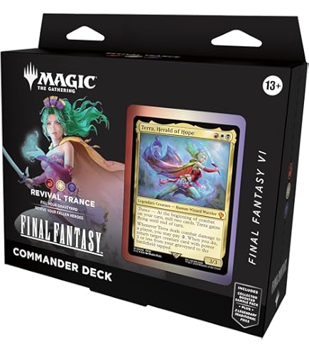 Amazon.com: Magic: The Gathering Final Fantasy VII Commander Deck