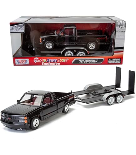 Amazon.com: Motor Max 1992 Chevy 454 SS Pickup Truck, White
