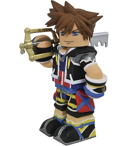 Amazon.com: Kingdom Hearts Gallery: Sora PVC Figure : Toys & Games