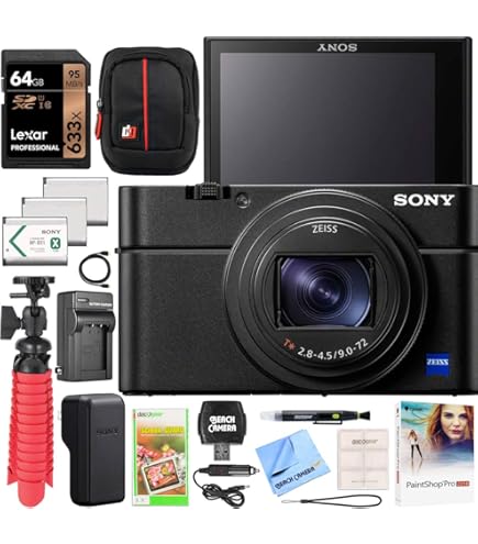 Amazon.com: Sony Cyber-Shot DSC-RX100 VII Digital Camera with