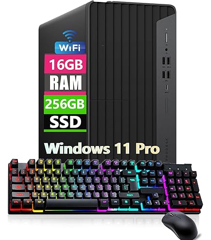 Amazon.com: HP ProDesk i5-9500 9th Gen Desktop Computer (3.2