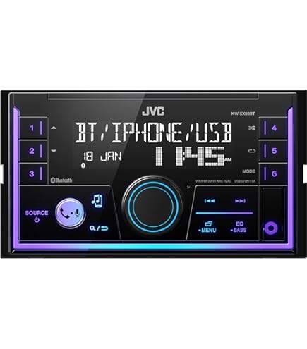 Amazon.com: JVC KW-X855BTS Bluetooth Car Stereo Digital Media