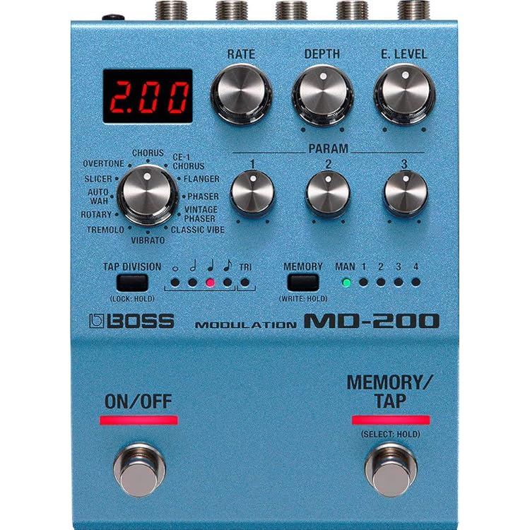 BOSS MD-200 Modulation - BOSSのモジュレーションペダル「MD-500」を