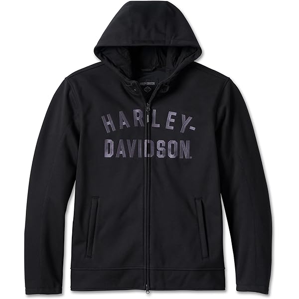 Amazon.com: Harley-Davidson Men's Vertical Stripe Hooded Stretch