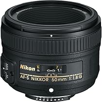 Nikon 50mm f/1.8G AF-S NIKKOR FX Lens - 2199 : Amazon.ca: Electronics