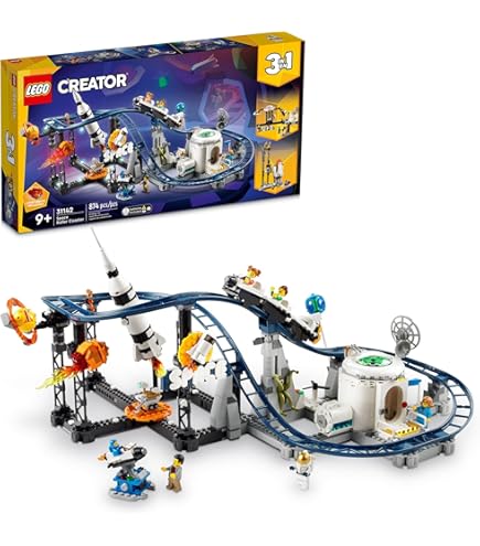 Amazon.com: Lego Creator 3 in 1 Space Roller Coaster Building Toy