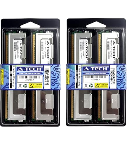 16GB (2x8GB) Fully Buffered DIMM PC2-5300 DDR2 Memory Module at