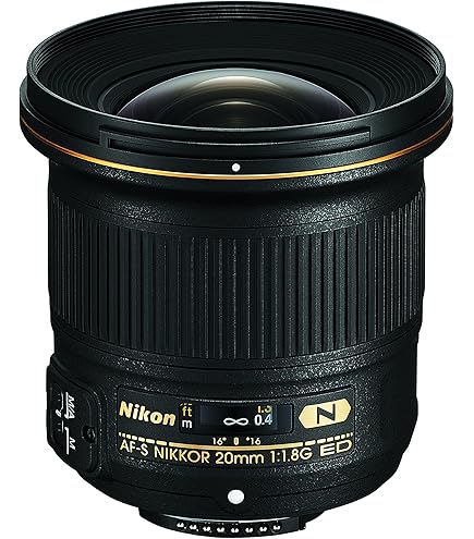 Amazon.com : Nikon AF-S FX NIKKOR 20mm f/1.8G ED Fixed Lens with