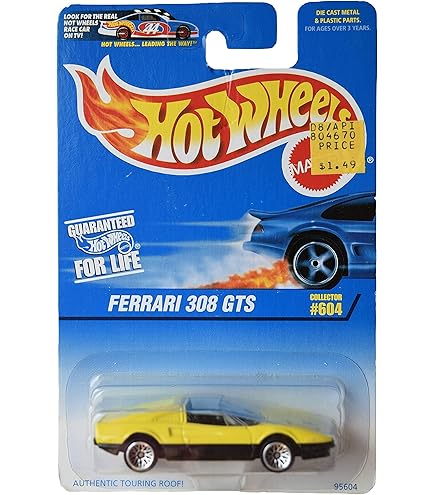 Amazon.com: Hot Wheels Ferrari 308 GTS 1:64 Scale Die-Cast Car