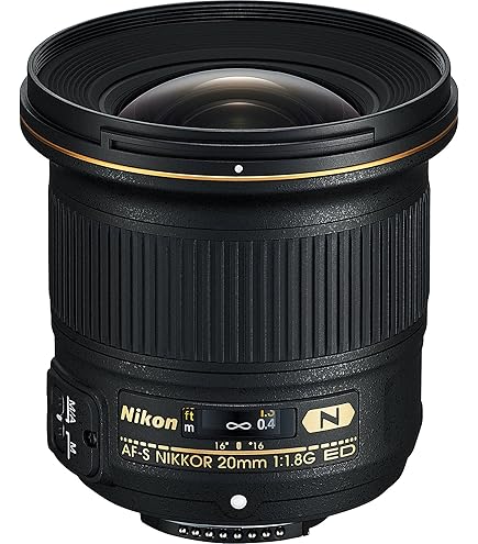 Amazon.com : Nikon AF-S FX NIKKOR 20mm f/1.8G ED Fixed Lens with