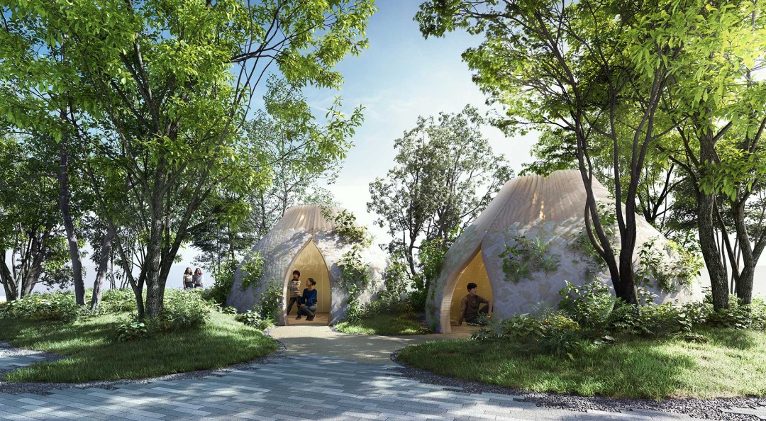 Seeds Paper Pavilion：廃棄物を出さずに“森になる”未来志向の仮設建築