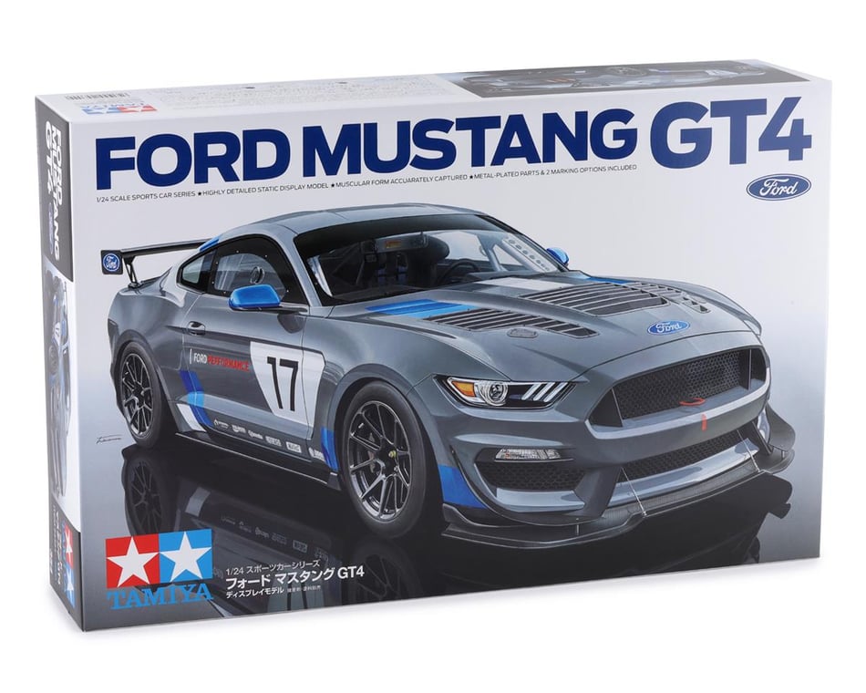 Tamiya 1/24 Ford Mustang GT4 Model Kit [TAM24354] - HobbyTown