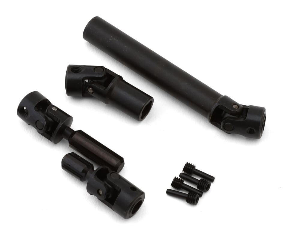 Redcat Ascent-18 Apex Steel Center Universal Driveshafts Set